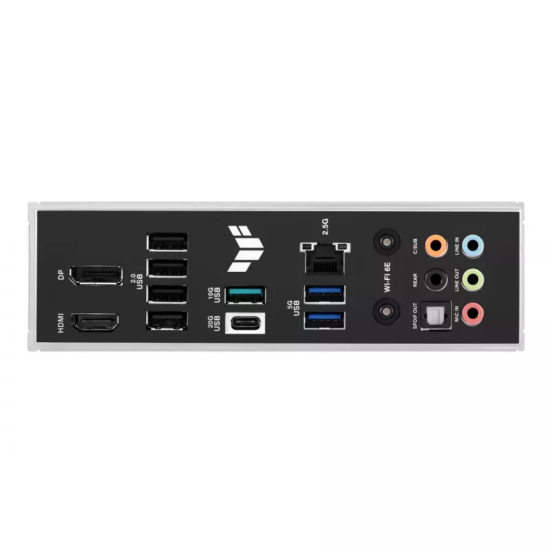 Placa-Mãe ASUS TUF GAMING B760M-PLUS WIFI II — Intel B760, LGA 1700, micro ATX, DDR5, 4 DIMM, Wi‑Fi 6E, 2.5 Gb LAN