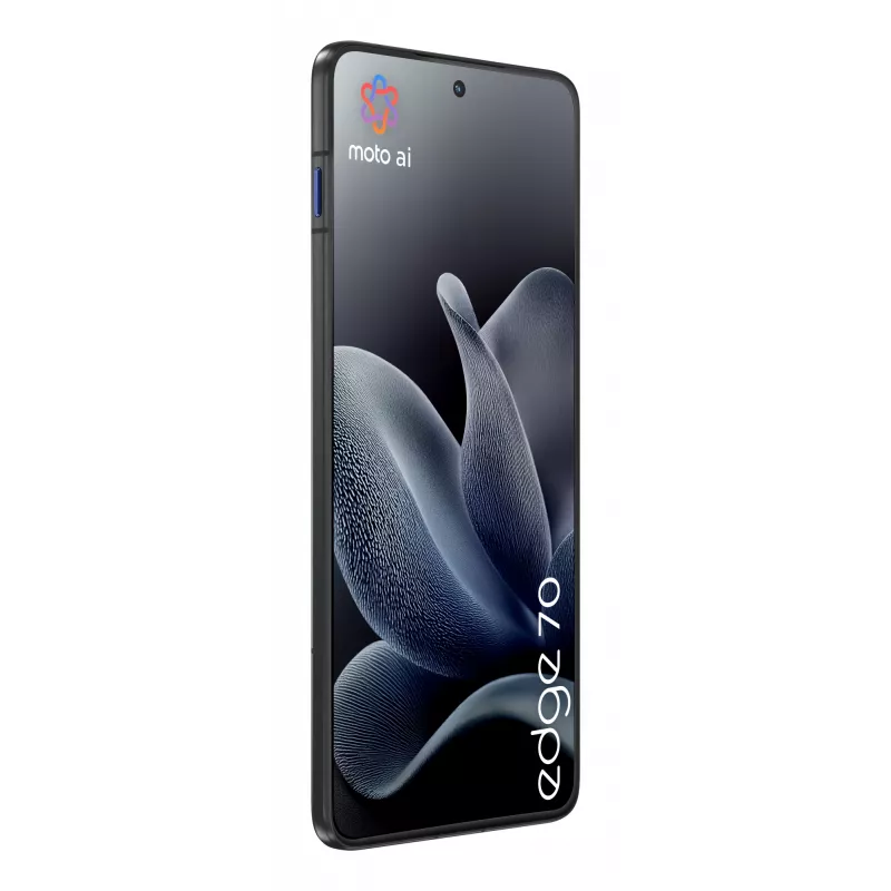 Motorola Edge 70 5G PBA50002PL smartphone, 6,67″ pOLED 120Hz, Snapdragon 7 Gen 4, 12 GB RAM, 512 GB, 50 + 50 MP, 4800 mAh, Dual SIM, NFC, Android 16, Gadget Gray