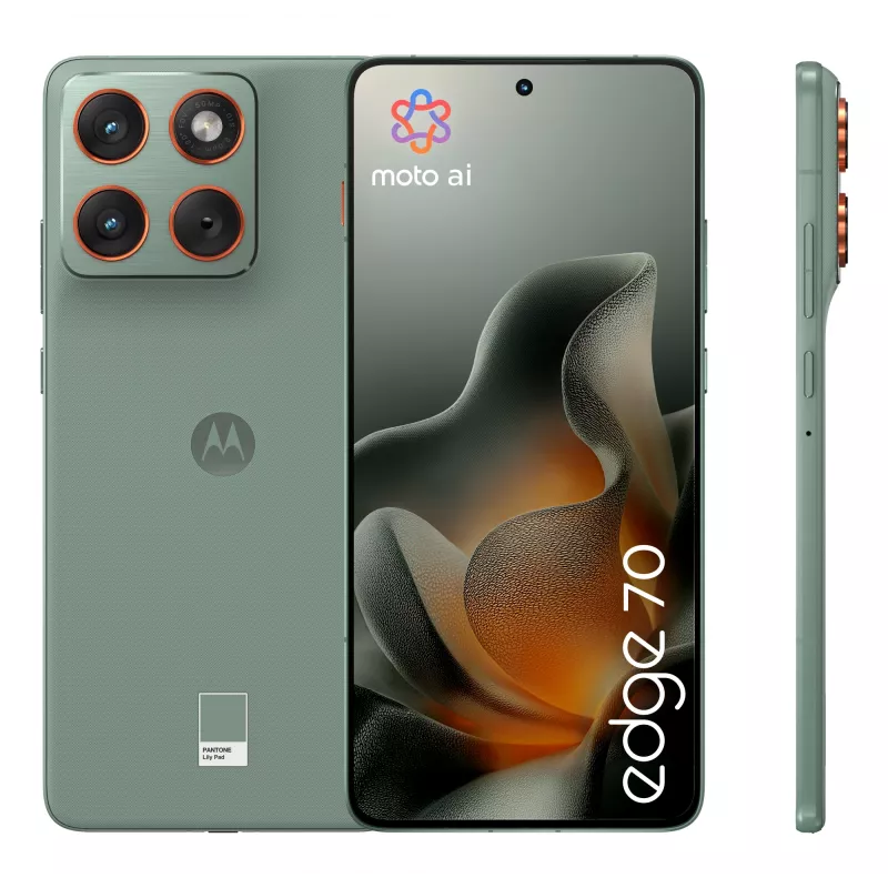 Motorola edge 70 17 cm (6.7 Polegadas) Dual SIM Android 16.0 5G USB Type-C 12 GB 512 GB 4800 mAh Verde