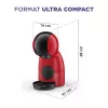 Máquina de café de cápsulas semiautomática Krups NESCAFÉ DOLCE GUSTO KP1A35 0,8 L