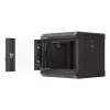 Rack de parede Lanberg WF11-3304-10B 4U preto capacidade de carga 30 kg