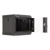 Rack de parede Lanberg WF11-3304-10B 4U preto capacidade de carga 30 kg