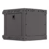 Rack de parede Lanberg WF11-3304-10B 4U preto capacidade de carga 30 kg