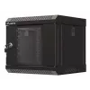 Rack de parede Lanberg WF11-3304-10B 4U preto capacidade de carga 30 kg