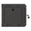 Rack de parede Lanberg WF11-3304-10B 4U preto capacidade de carga 30 kg