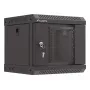 Rack de parede Lanberg WF11-3304-10B 4U preto capacidade de carga 30 kg