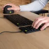R-Go Tools teclado numérico R-Go Numpad Break, teclado numérico ergonómico com software de pausas, com fios, preto