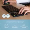 R-Go Tools teclado numérico R-Go Numpad Break, teclado numérico ergonómico com software de pausas, Bluetooth, preto