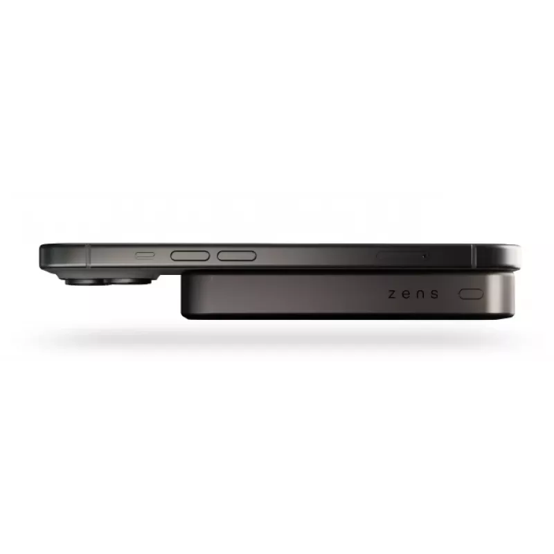 ZENS powerbank fino Qi2 Al 10000mAh preto