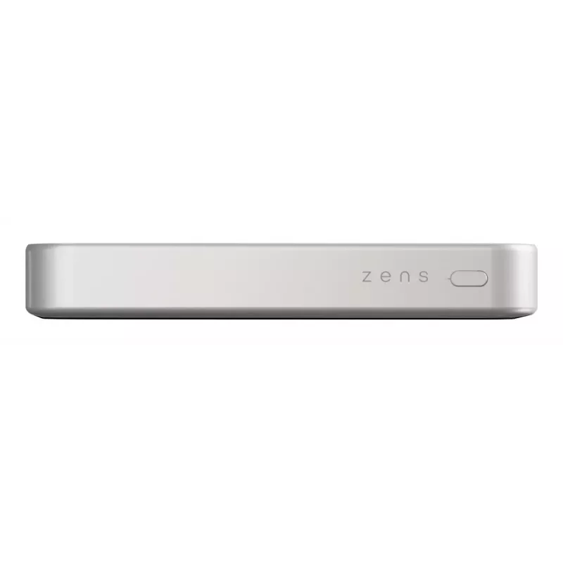 ZENS powerbank fino Qi2 Al 10000mah branco