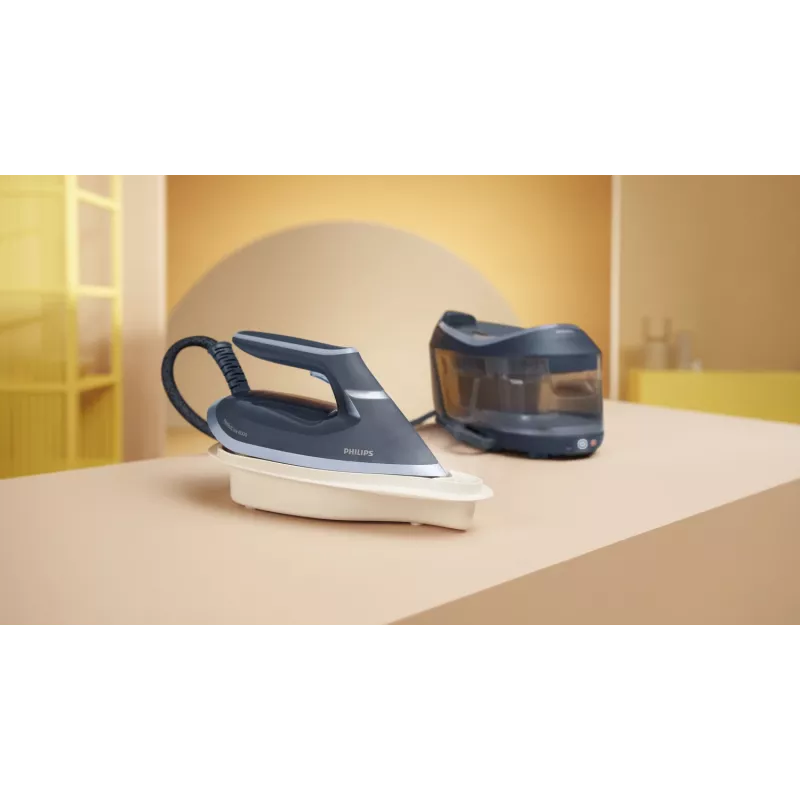 Ferro de engomar a vapor Philips Série 6000 PSG6042/20 2400 W 1,8 L SteamGlide Advanced azul