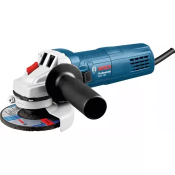 Rebarbadora Bosch GWS 750 Professional — 750 W de potência de entrada, 380 W de potência de saída, disco 125 mm, 11.000 rpm, veio M14