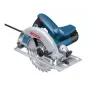 Serra circular Bosch GKS 190 — 1400 W, lâmina 190 mm, profundidade de corte 70 mm (90°), 5500 rpm