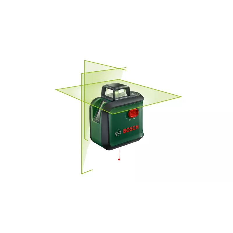 Nivelador de linhas/pontos Bosch 0 603 663 B07 24 m 630 - 650 nm (< 10 mW)