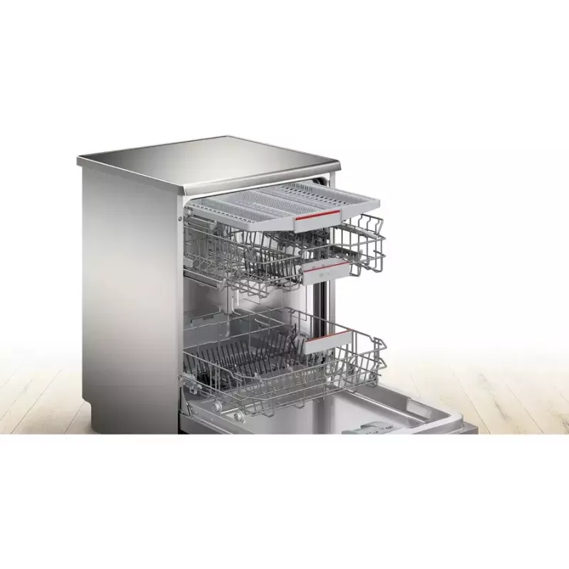 Máquina de lavar loiça Bosch Série 4 SMS4HVI00E — de instalação livre 60 cm, 14 conjuntos de louça, 46 dB, permutador de calor, Home Connect