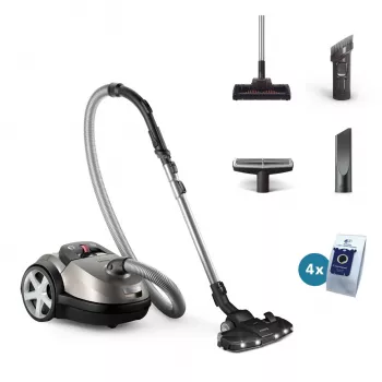 Aspirador Philips série 8000 XD8152/12 4 L aspirador cilíndrico seco 900 W saco