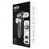 Máquina de barbear Braun Series 7 71-S4200cs preto AutoSense bateria