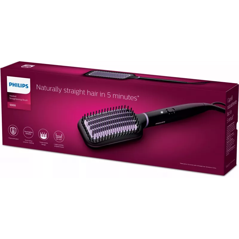 Escova alisadora aquecida Philips StyleCare Essential BHH880/00