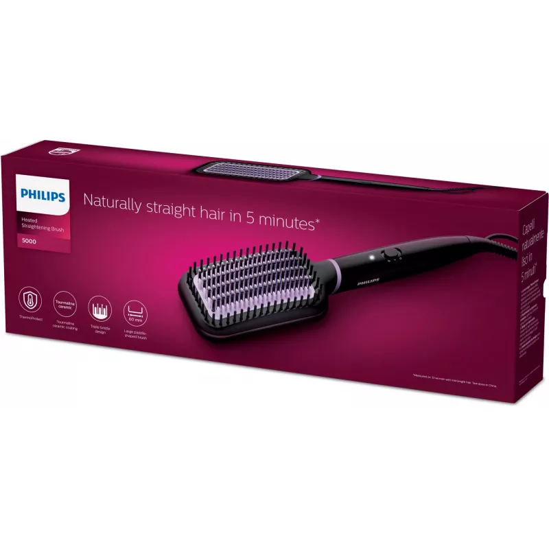 Escova alisadora aquecida Philips StyleCare Essential BHH880/00