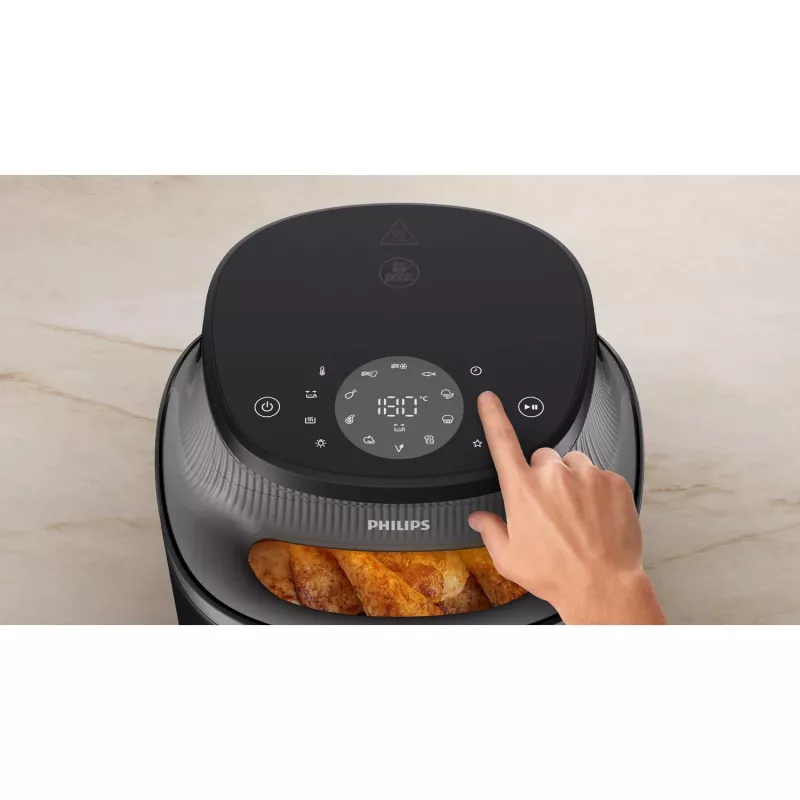 Fritadeira Philips série 3000 NA322/00 individual 4,2 L aparelho de bancada 1400 W fritadeira de ar quente cobre, preto