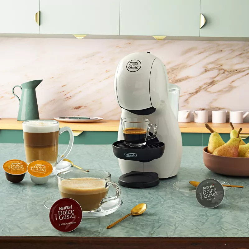 Máquina de café manual de cápsulas De’Longhi Piccolo EDG110.WB 0,8 L