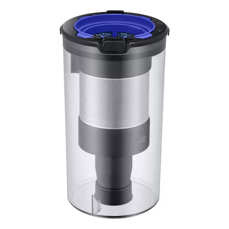 Aspirador vertical Samsung VS20B75AGR1/GE / aspirador elétrico 2-em-1 aspirador vertical bateria seco sem saco 0,8 l 550 W preto, cromado, menta, turquesa