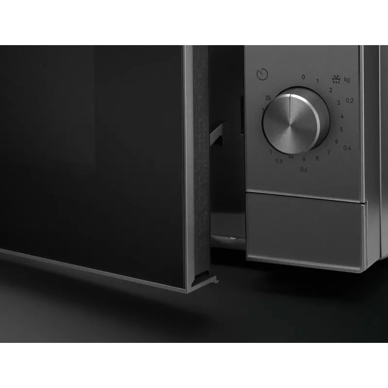 Micro-ondas com grelhador compacto Electrolux EMZ421MMTI — 800 W, 20 l, titânio, prato giratório de 270 mm