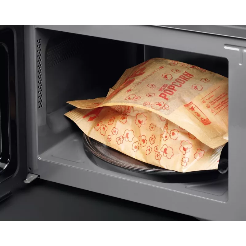 Micro-ondas com grelhador compacto Electrolux EMZ421MMTI — 800 W, 20 l, titânio, prato giratório de 270 mm