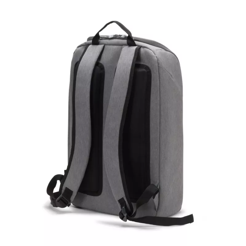 Mochila DICOTA Eco Motion – Mochila para portátil 13-15,6 polegadas – Cinzento claro / Poliéster Rpe 600d