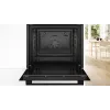 Forno elétrico de encastrar Bosch Serie 4 HRG312BB4, 71 L, 3600 W, preto, controlo tátil, A+