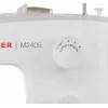 Máquina de costura semiautomática SINGER M2405 — mecânica, 11 programas, 8 padrões de ponto, 70W, branca