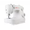 Máquina de costura semiautomática SINGER M2405 — mecânica, 11 programas, 8 padrões de ponto, 70W, branca