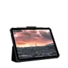 Capa tipo folio Urban Armor Gear Plyo 27,7 cm 10,9 polegadas preta transparente