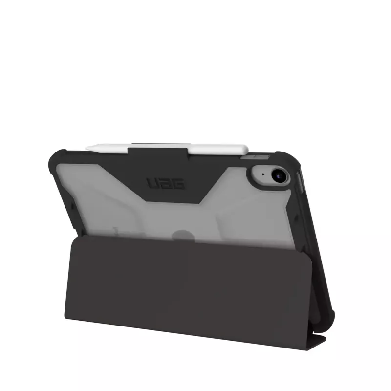 Capa tipo folio Urban Armor Gear Plyo 27,7 cm 10,9 polegadas preta transparente