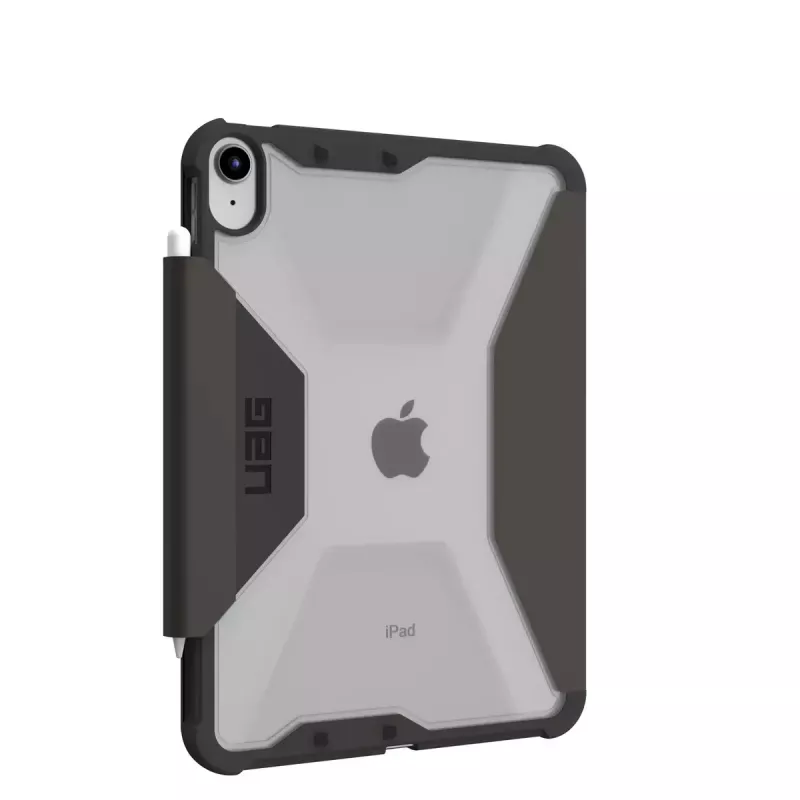 Capa tipo folio Urban Armor Gear Plyo 27,7 cm 10,9 polegadas preta transparente