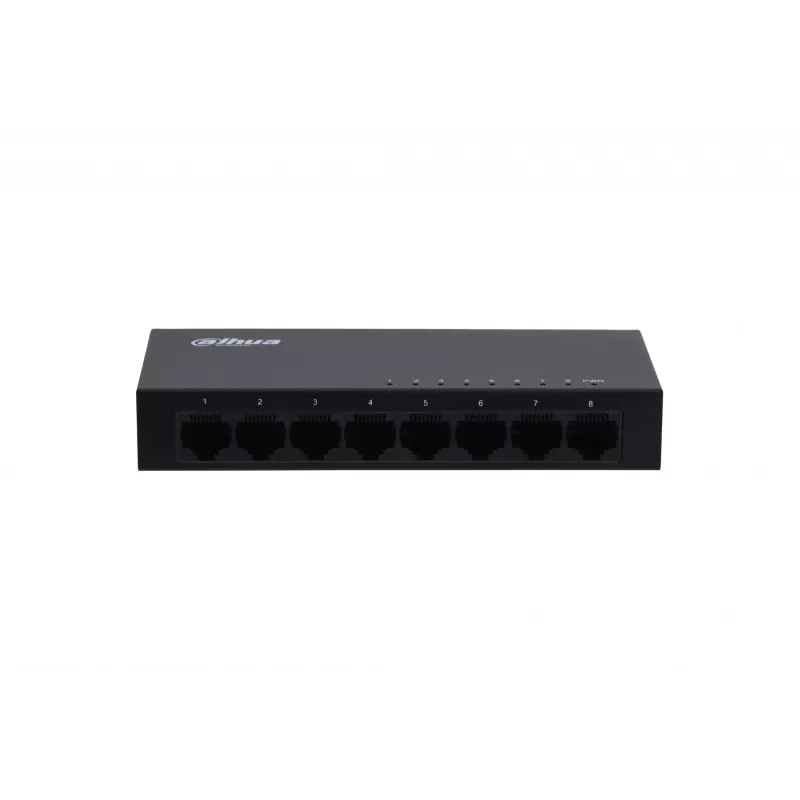 Switch Gigabit não gerido de 8 portas Dahua Technology Access, não gerido, L2, Gigabit Ethernet (10/100/1000)