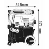 Aspirador Bosch GAS 35 L AFC Professional Preto, Azul 1200 W