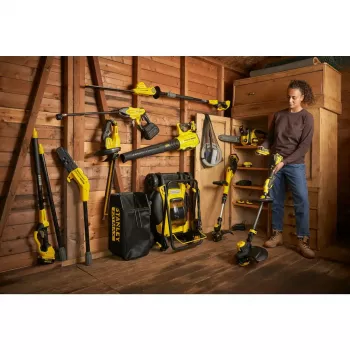 Corta-sebes elétrico STANLEY FATMAX SFMCPH845M1-QW — 45 cm lâmina dupla, 18 V Li‑Ion, 4,1 kg