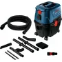Bosch GAS 15 PS Professional aspirador cilíndrico, a seco, 1100 W, 15 l, saco para o pó