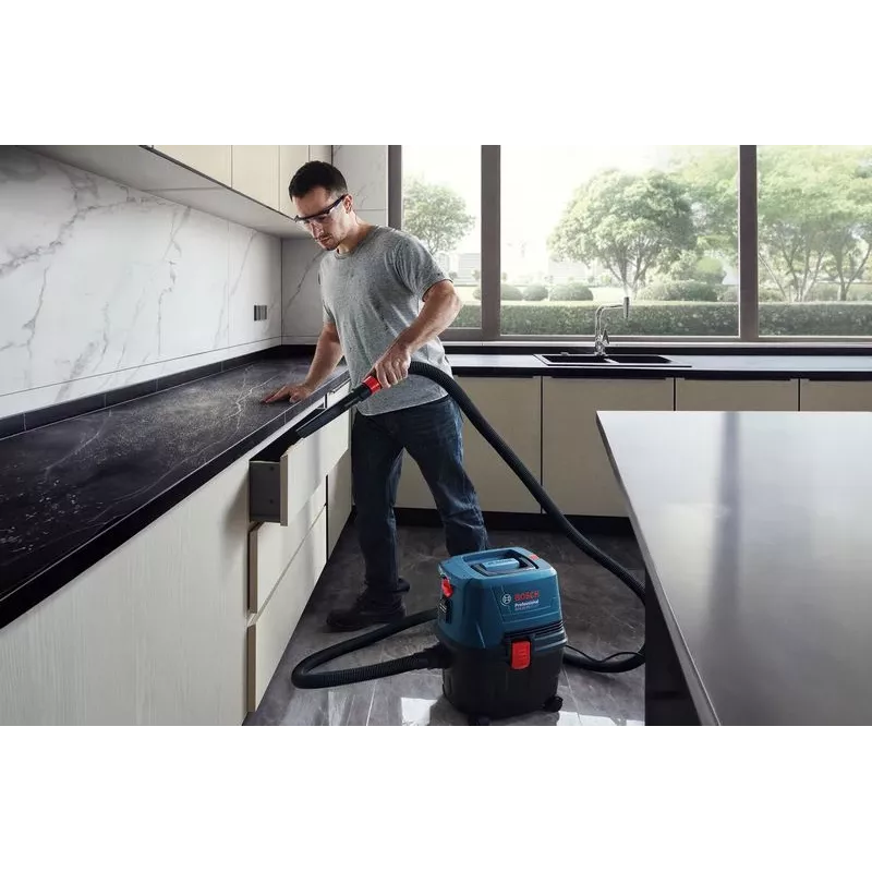 Bosch GAS 15 PS Professional aspirador cilíndrico, a seco, 1100 W, 15 l, saco para o pó