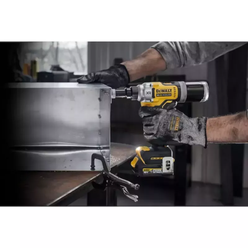 Rebitadeira sem fios DeWalt DCF414NT-XJ – ferramenta de rebites sem fios, portátil
