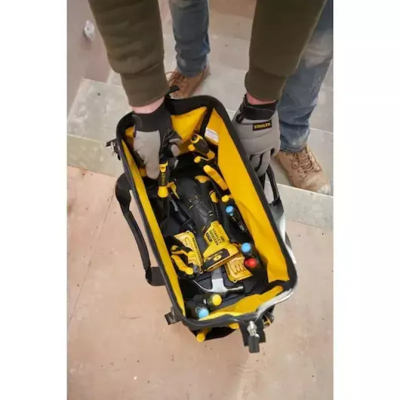 Mala de armazenamento de ferramentas Stanley FATMAX FMST17627-1 à prova de água preto amarelo