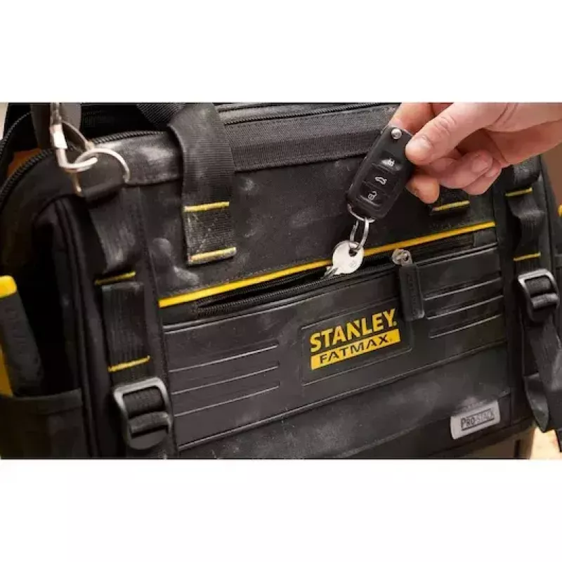Mala de armazenamento de ferramentas Stanley FATMAX FMST17627-1 à prova de água preto amarelo