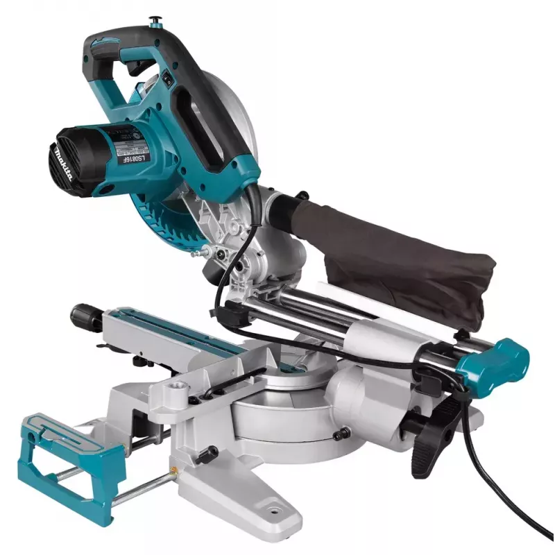 Serra de corte e esquadria Makita LSO816F — Serra de corte e esquadria Makita LSO816F, com fios, modelo LS0816F