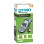 Impressora de etiquetas portátil DYMO LetraTag LT-100H | impressora de etiquetas com teclado ABC e ecrã LCD de 13 caracteres fácil de usar | para casa ou escritório | prateado