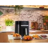 Fritadeira de ar quente Tefal Easy Fry & Grill EY5058 Single 4,2 L de bancada 1550 W preta