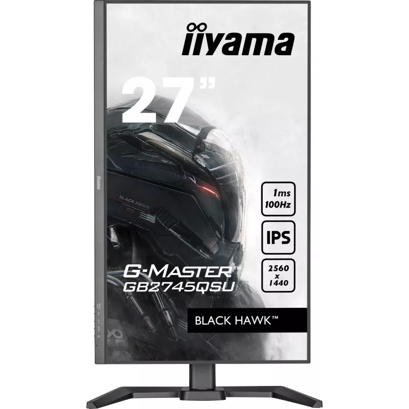 Monitor de computador iiyama G-MASTER GB2745QSU-B2 68,6 cm (27 polegadas) 2560 x 1440 píxeis Wide Quad HD LED preto