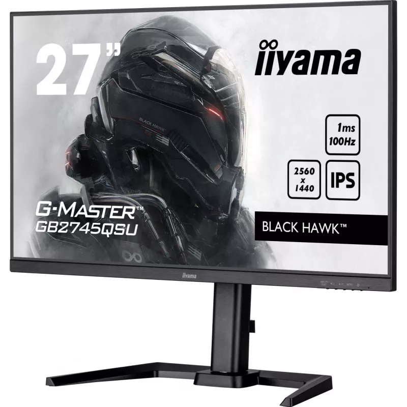 Monitor de computador iiyama G-MASTER GB2745QSU-B2 68,6 cm (27 polegadas) 2560 x 1440 píxeis Wide Quad HD LED preto
