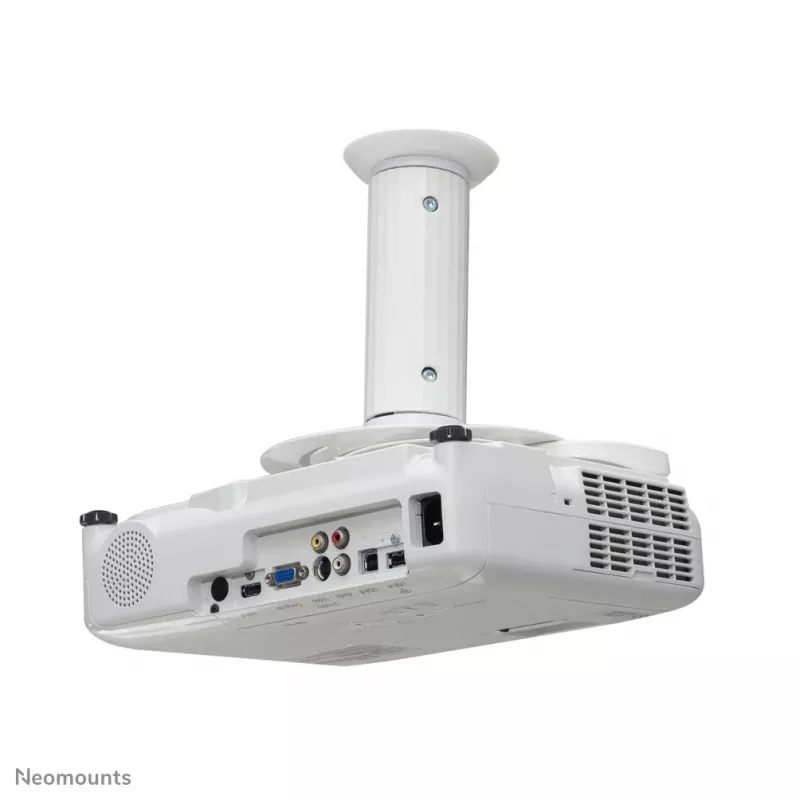 Suporte de teto para projetor Neomounts BEAMER-C80WHITE - altura 13-20 cm - totalmente articulado