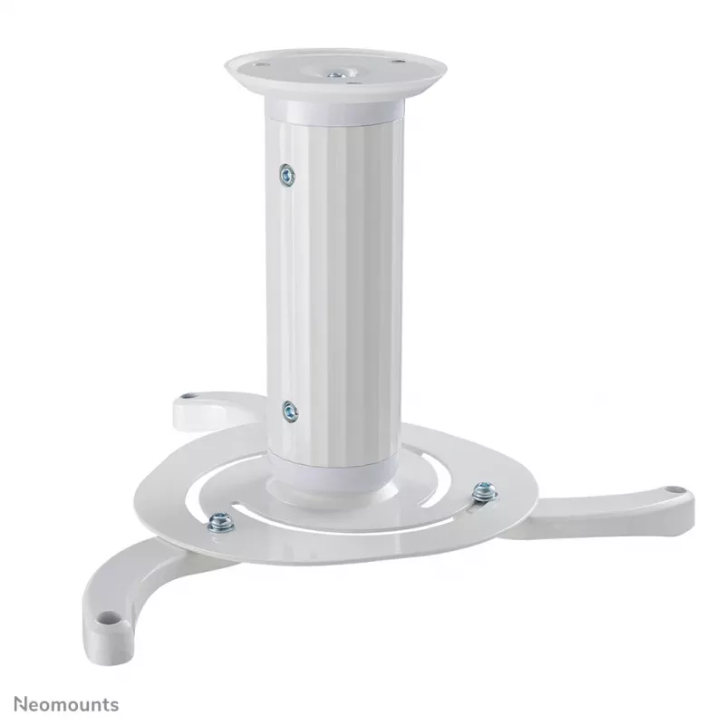 Suporte de teto para projetor Neomounts BEAMER-C80WHITE - altura 13-20 cm - totalmente articulado